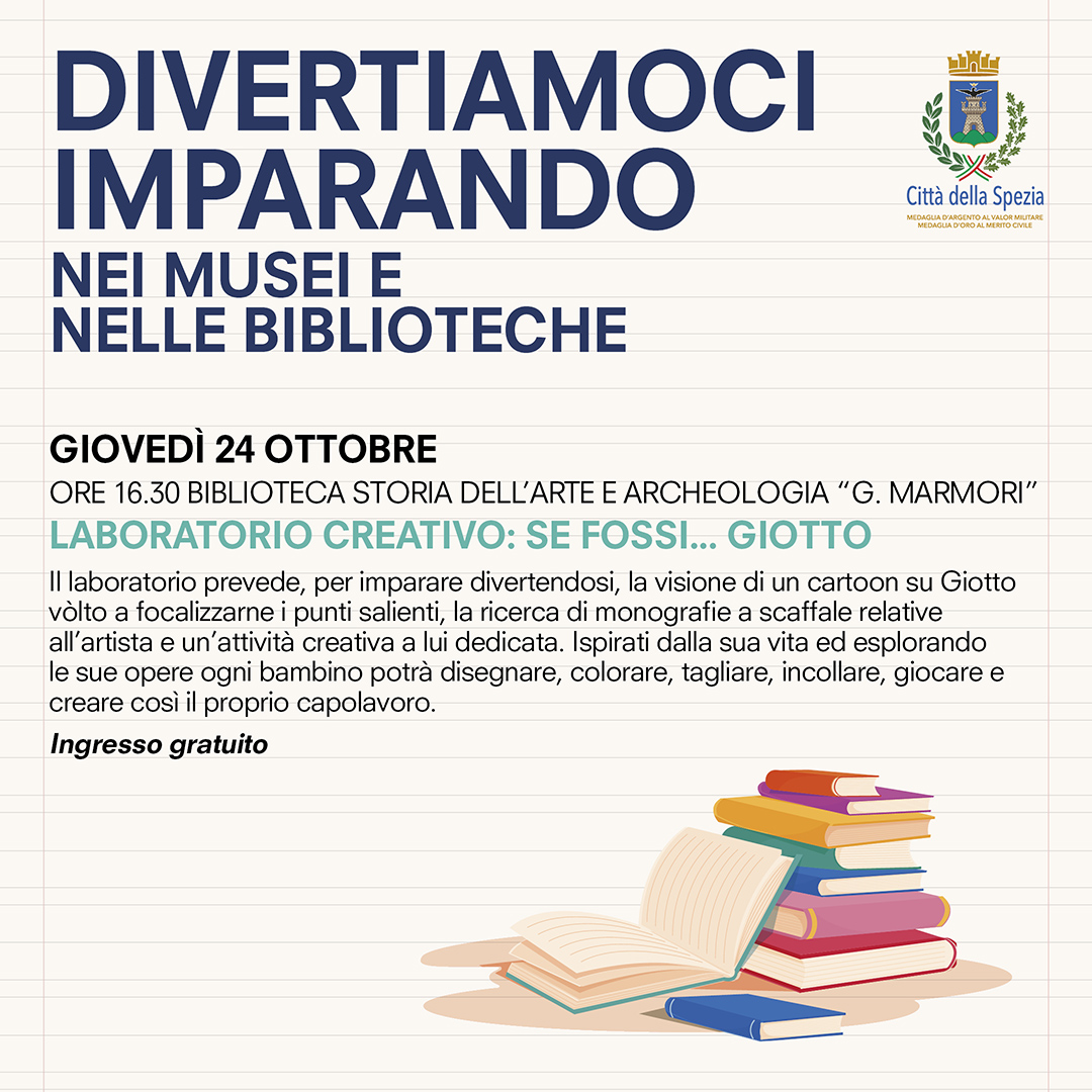 Se fossi... Giotto! Laboratorio didattico gratuito