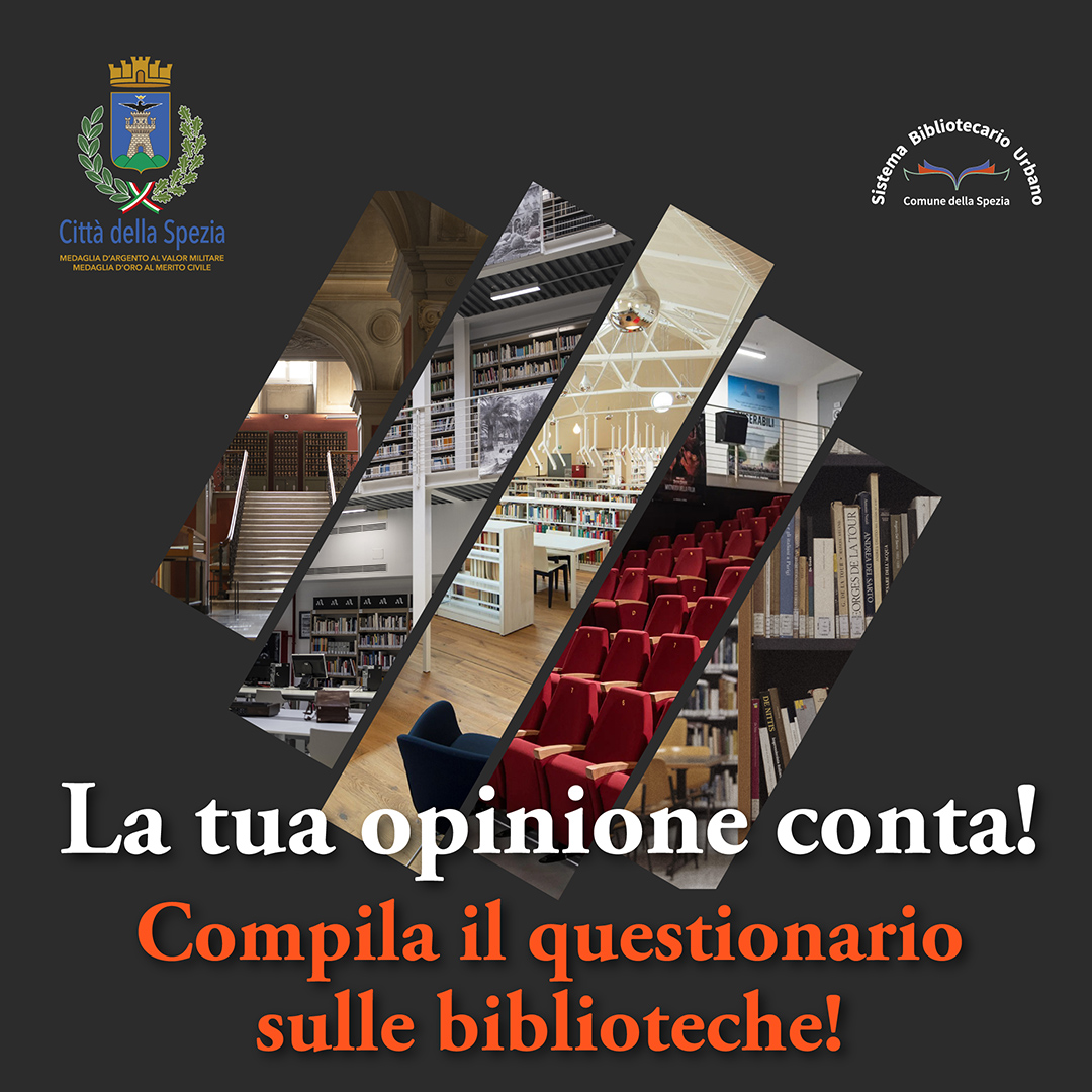 Compila il questionario sulle biblioteche!