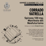 Succede in biblioteca. “Spinoza 100 mg: Manifesto del Neofuturismo”.