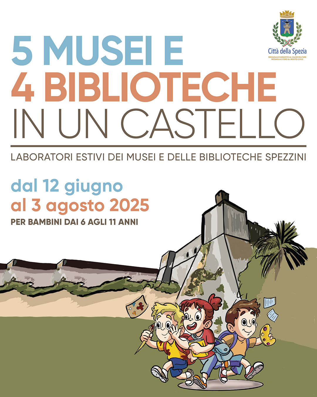 "5 Musei e 4 Biblioteche in un Castello"