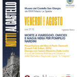 NOTTI AL CASTELLO 2025 | 8 agosto | Presentazione del libro “Morte a Viareggio. Omicidi e magia per Pompilio Nardini” di Paolo Giannotti