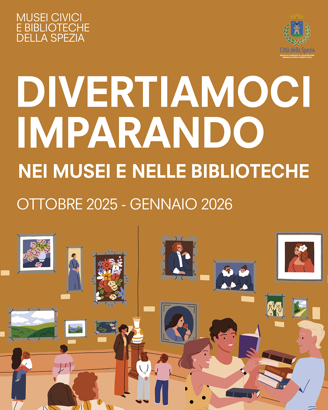 Divertiamoci imparando - Nei musei e nelle biblioteche - 2026