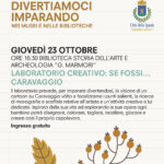 Giovedì 23 ottobre - Divertiamoci imparando nei musei e nelle biblioteche