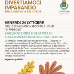Venerdì 24 ottobre - Divertiamoci imparando nei musei e nelle biblioteche