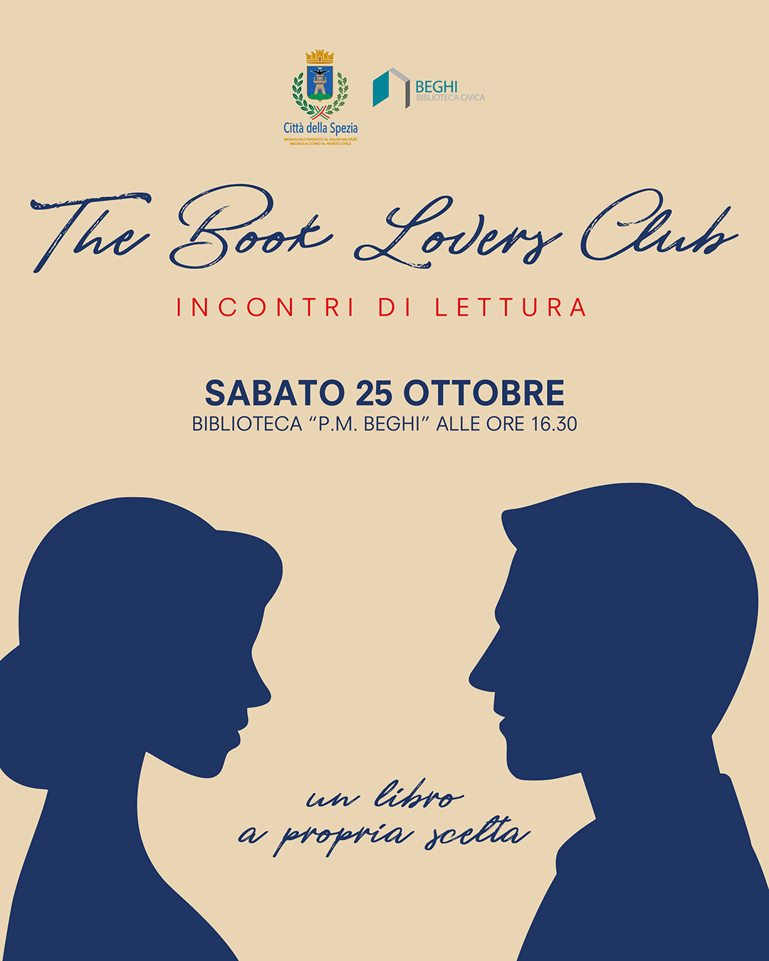 The Book Lovers Club - Sabato 25 ottobre