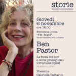 Storie - Incontri d'autore alla Spezia | Ben Pastor