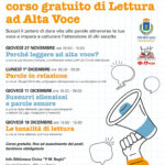 Voci che incantano: corso gratuito di Lettura ad Alta Voce