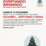 Divertiamoci imparando nei musei e nelle biblioteche - Sabato 13 dicembre