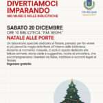 Divertiamoci imparando nei musei e nelle biblioteche - Sabato 20 dicembre