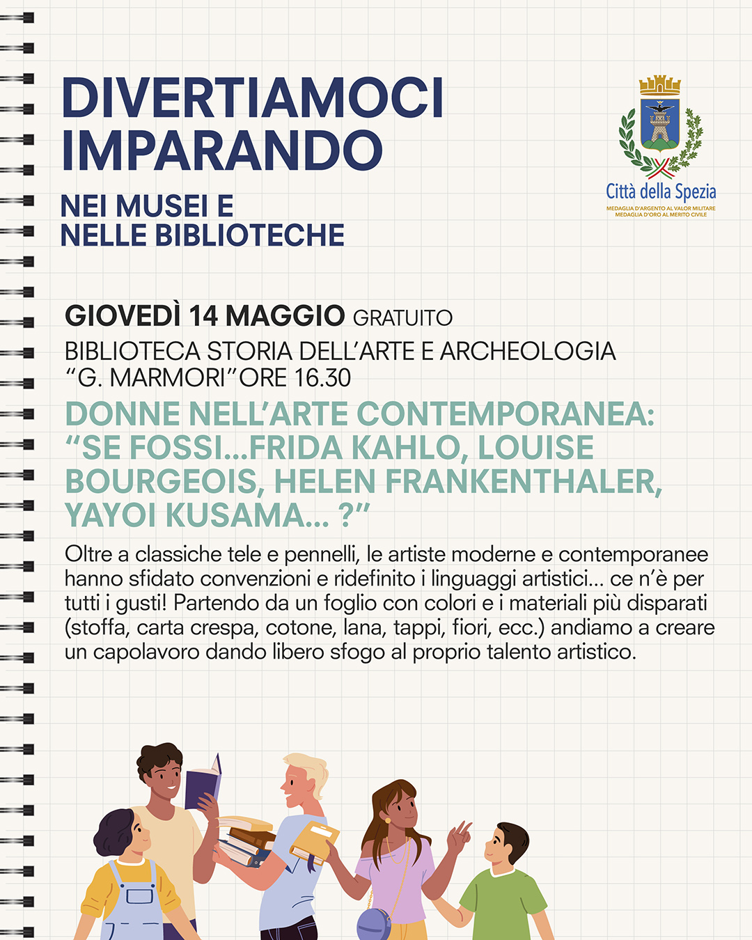 Divertiamoci imparando nei Musei e nelle Biblioteche