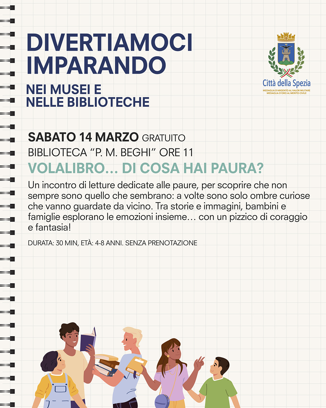 Divertiamoci imparando nei Musei e nelle Biblioteche