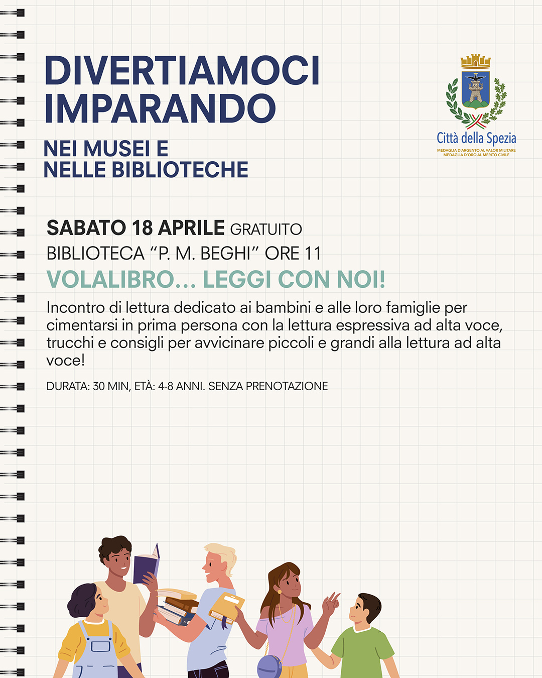 Divertiamoci imparando nei Musei e nelle Biblioteche