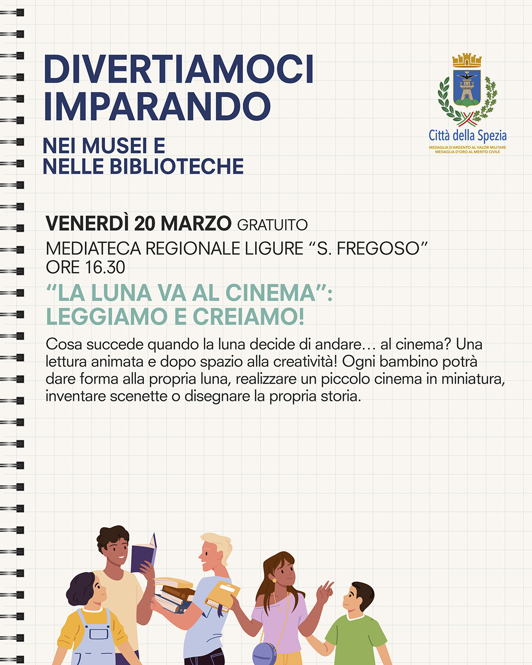 Divertiamoci imparando nei Musei e nelle Biblioteche