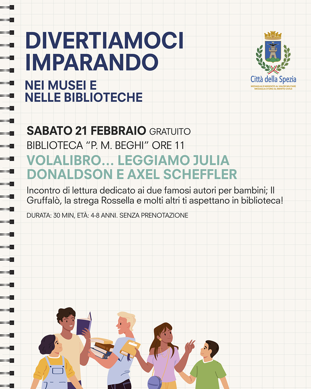 Divertiamoci imparando nei Musei e nelle Biblioteche