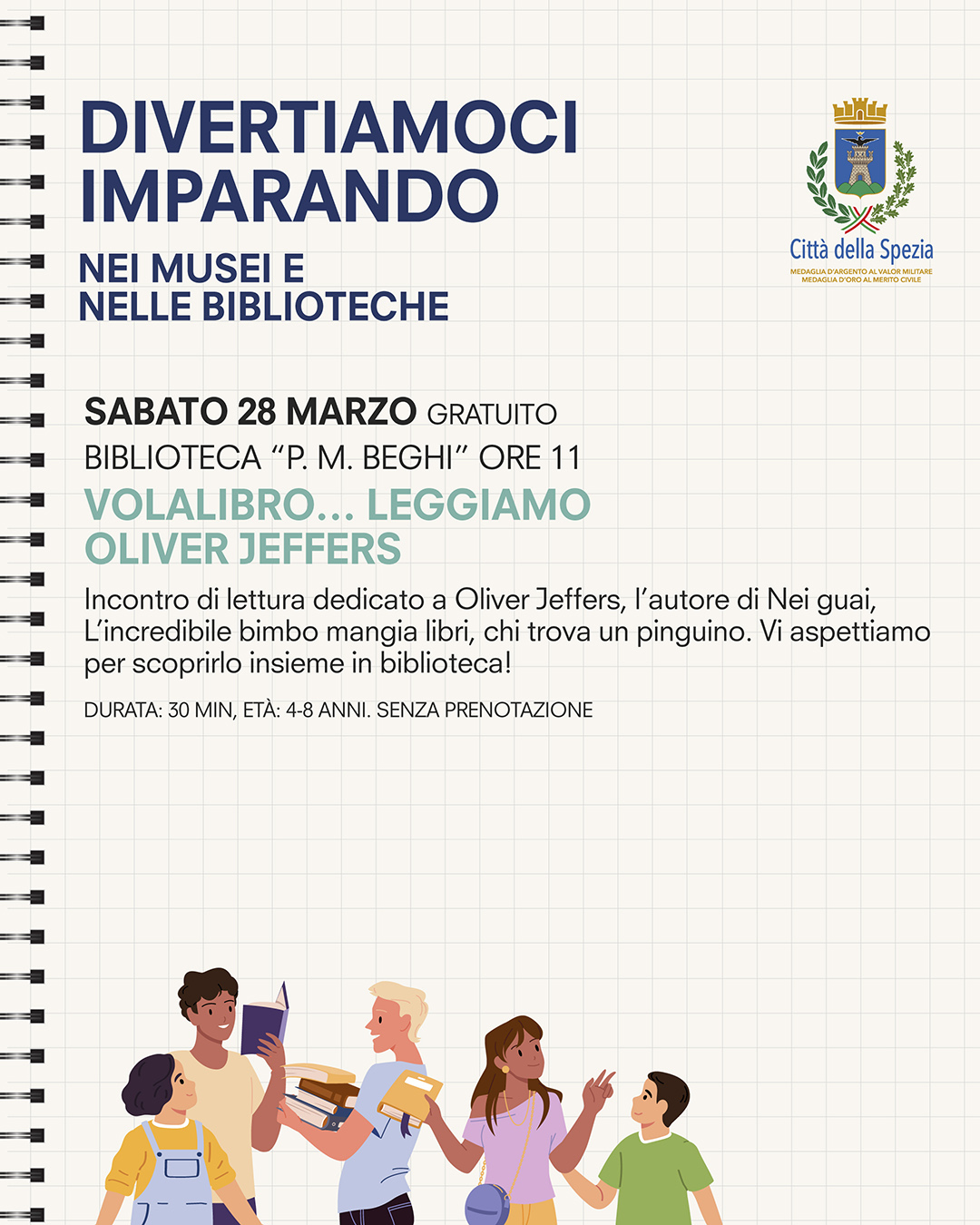 Divertiamoci imparando nei Musei e nelle Biblioteche