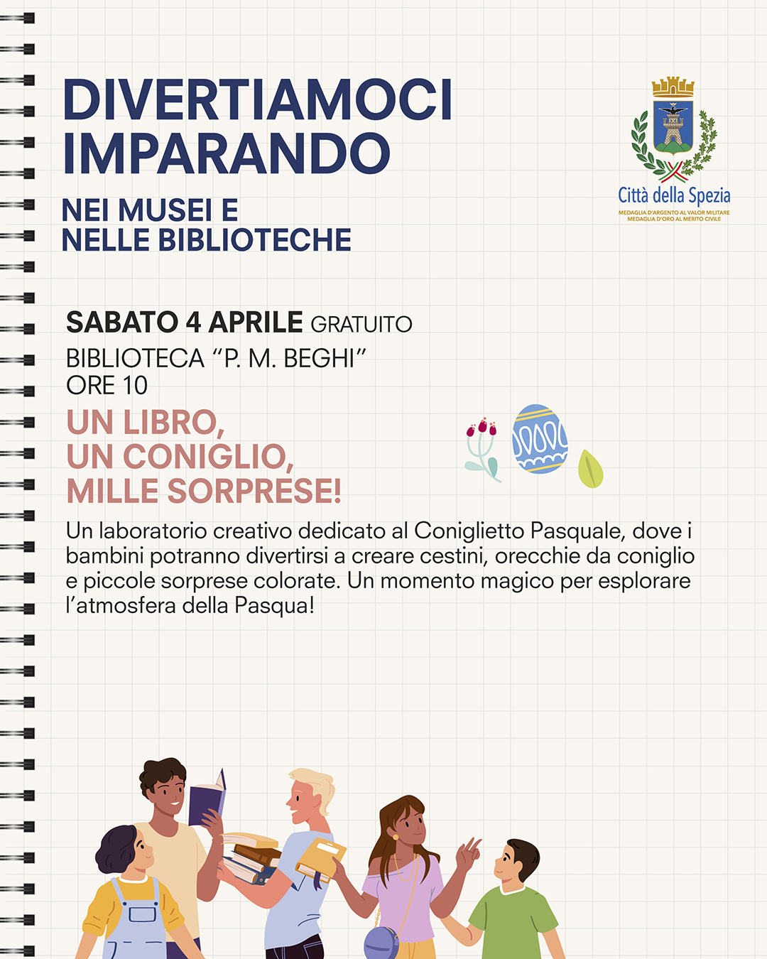 “Divertiamoci imparando nei Musei e nelle Biblioteche”