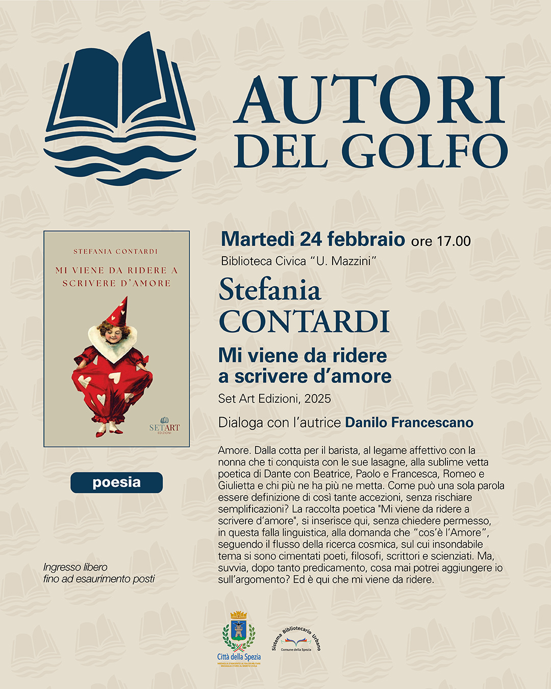 Stefania Contardi presenta il suo ultimo libro di poesia