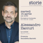 Storie. Incontri d’autore alla Spezia | ALESSANDRO ZACCURI,  Le ombre