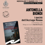 Antonella Biondi presenta "I delitti dell'acciuga rossa"