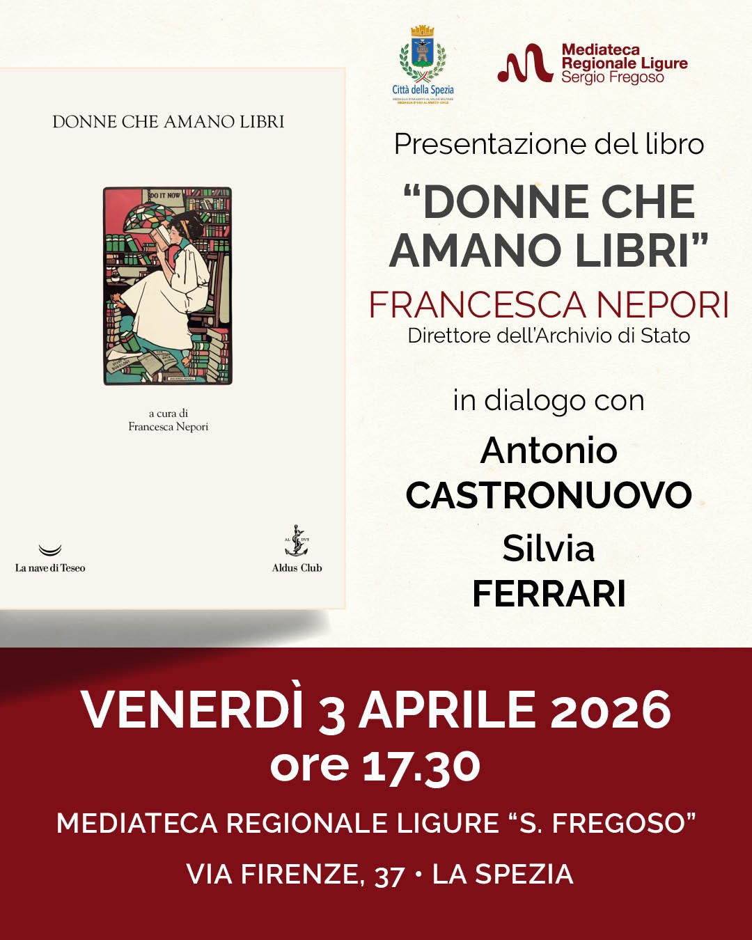 Francesca Nepori presenta "Donne che amano i libri"