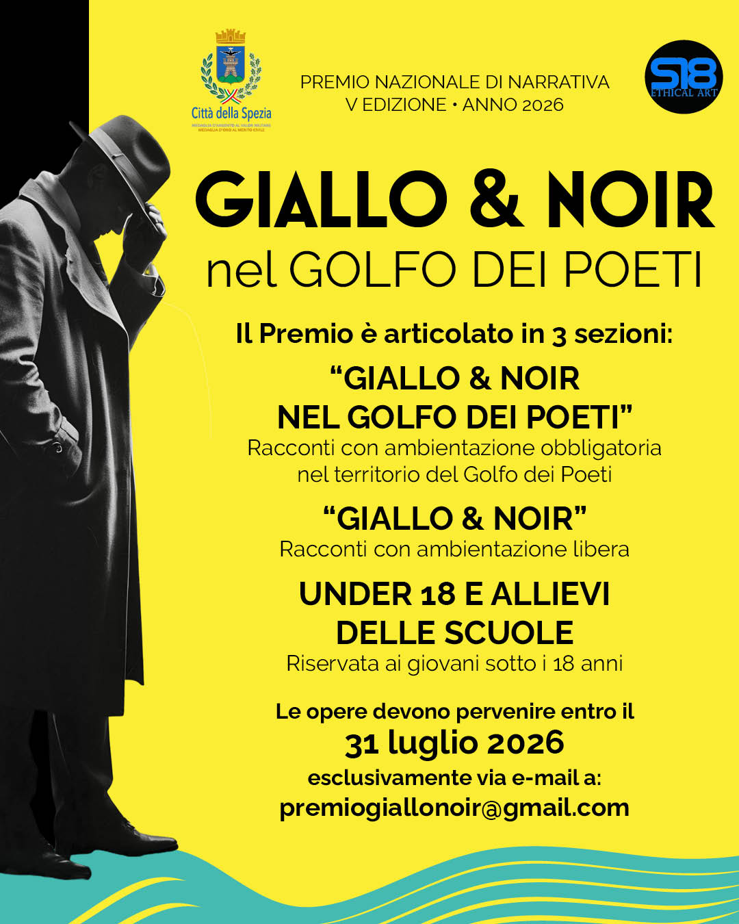 Premio Nazionale di Narrativa   “Giallo & Noir nel Golfo dei Poeti”