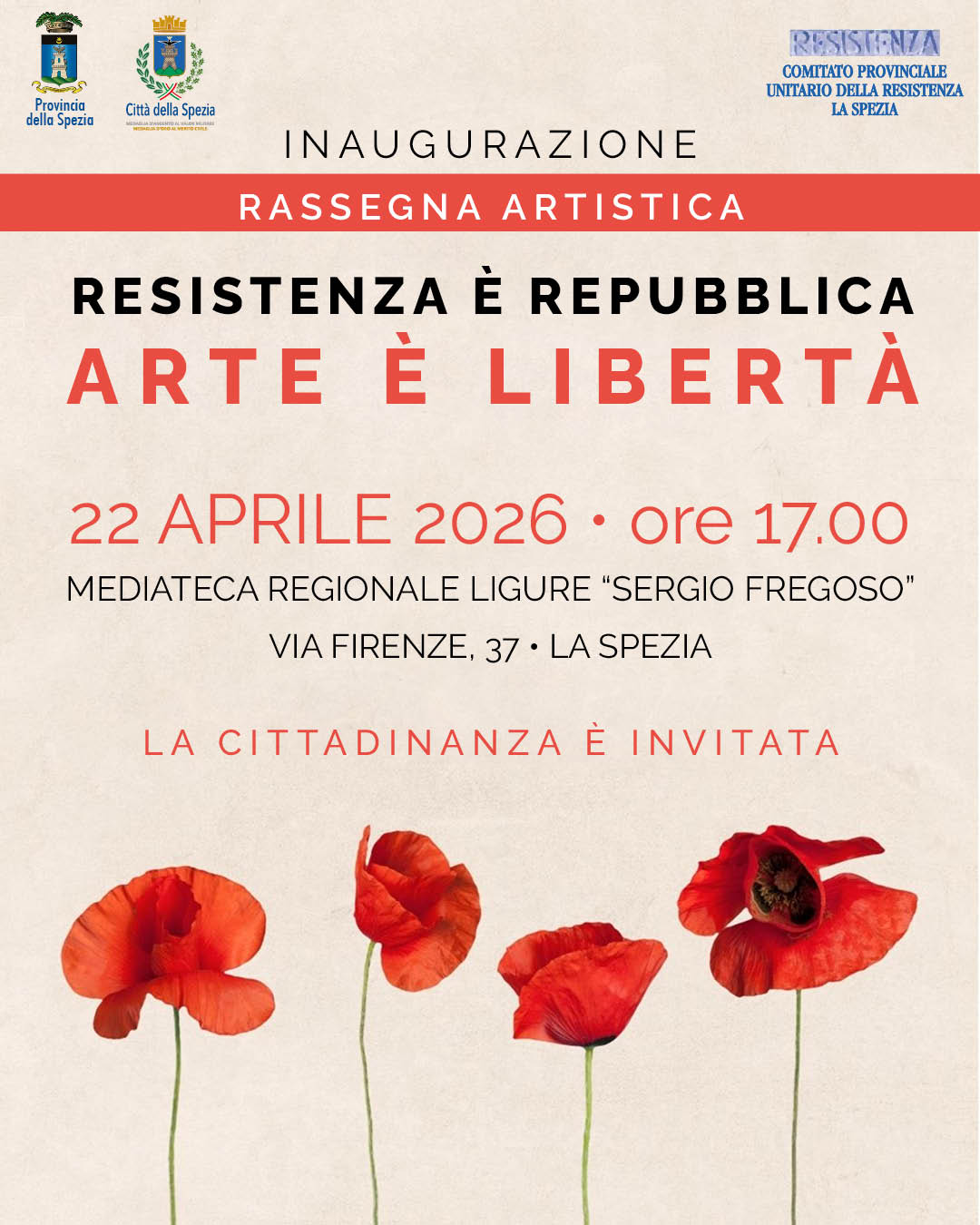Resistenza è Repubblica. Arte è Libertà