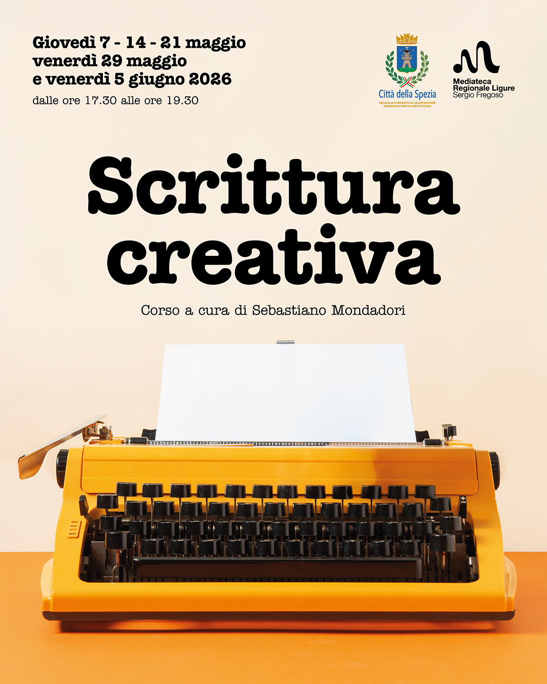 Corso di Scrittura Creativa con Sebastiano Mondadori