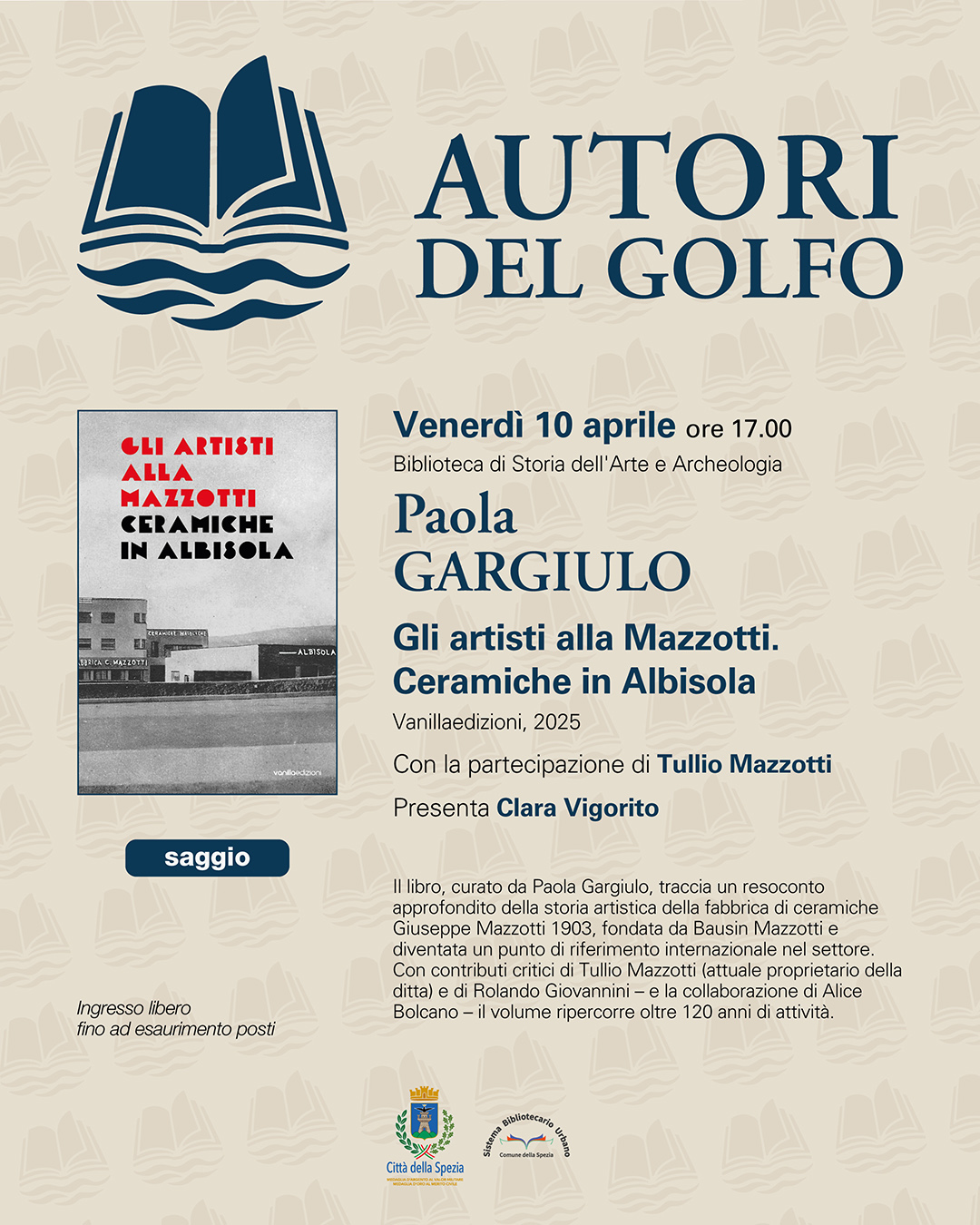 “Autori del Golfo” - Paola Gargiulo presenta il suo libro