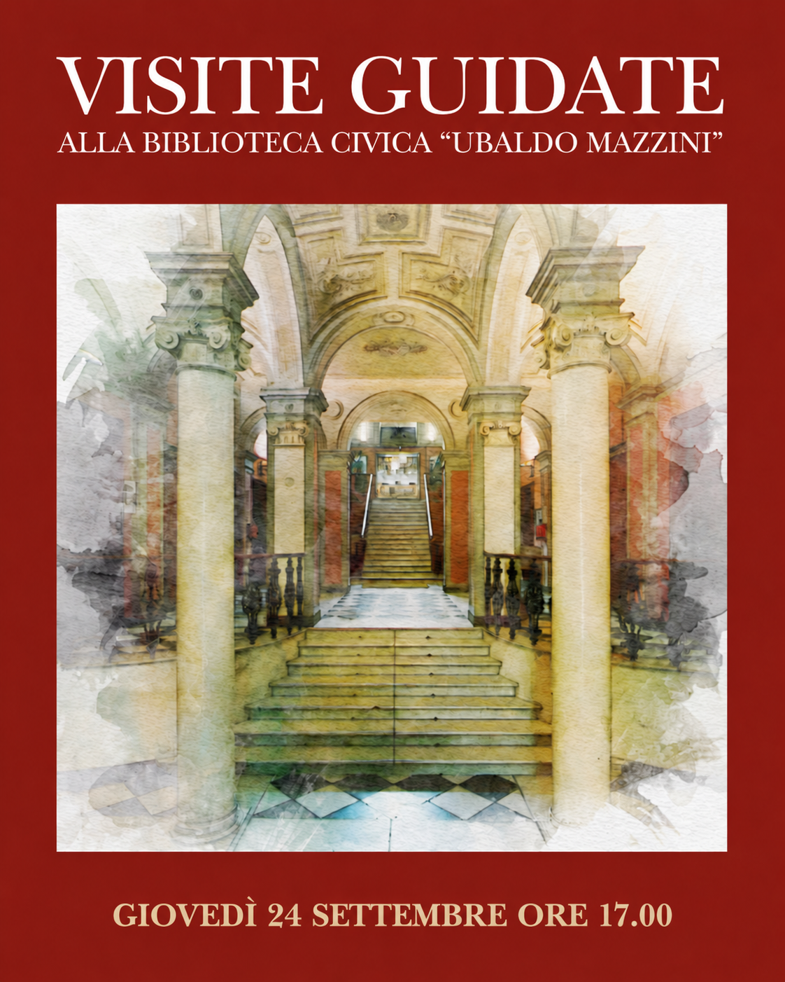 Visita guidata gratuita alla Biblioteca Mazzini