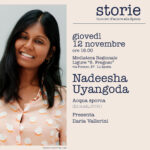 Nadeesha Uyangoda chiude “Storie. Incontri d’autore” con il romanzo “Acqua sporca”