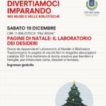 Pagine di Natale: il laboratorio dei desideri alla Beghi