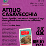 Succede in Biblioteca: presentazione del libro di Attilio Casavecchia dedicato a Telemaco Signorini e a Riomaggiore